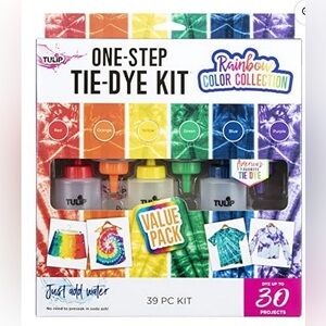 One-Step Tie-Dye Kit - Rainbow Color Collection
